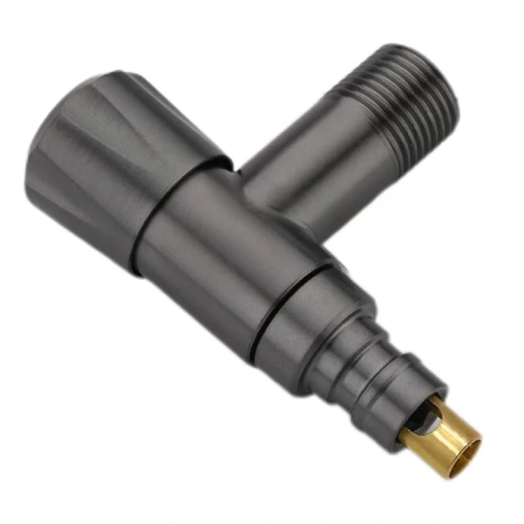 Valvula d'arrestu Snap-On à pomu di diamante neru