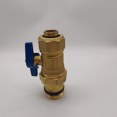 Valvola à sfera di cumpressione d'ottone