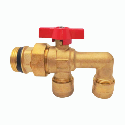 Valve à sfera in ottone di tipu F