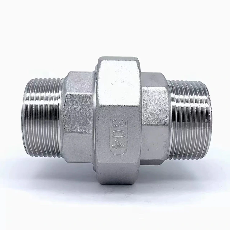 Unione a doppia filettatura maschile per l'idraulica