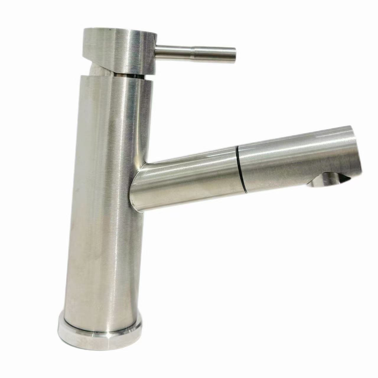 Rubinetto flessibile per lavabo caldu è friddu estraibile