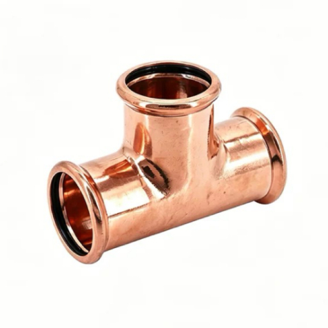 Single-Clamp Equal Diameter T-Type Tee