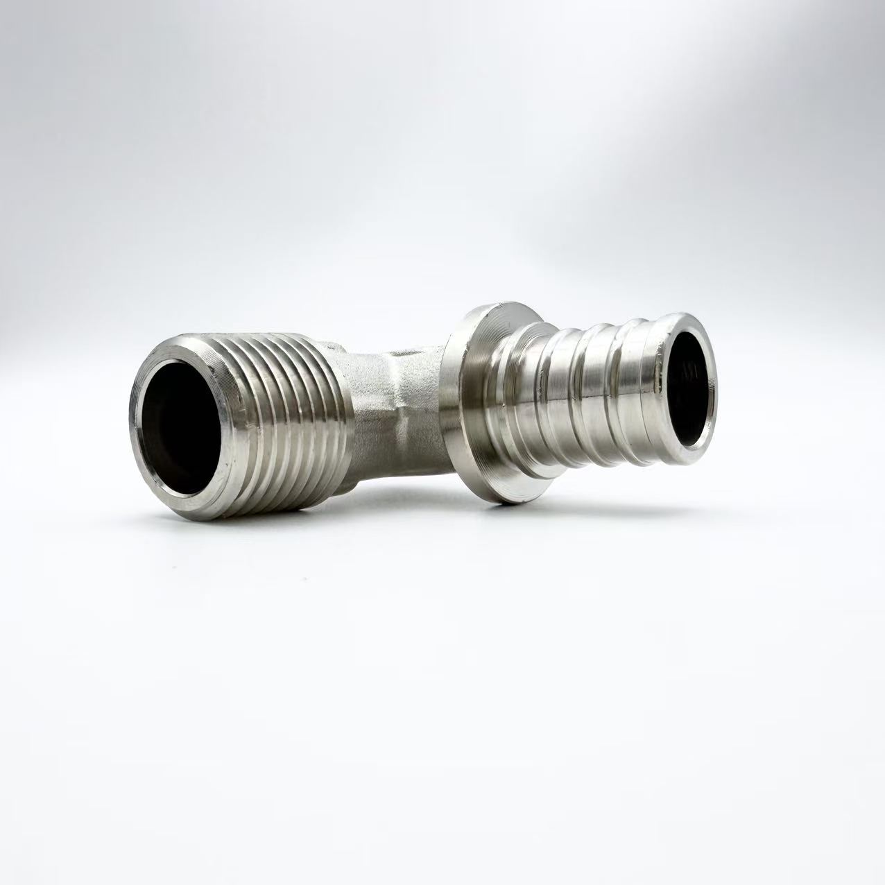 Coude Push-Fit filettatu maschile