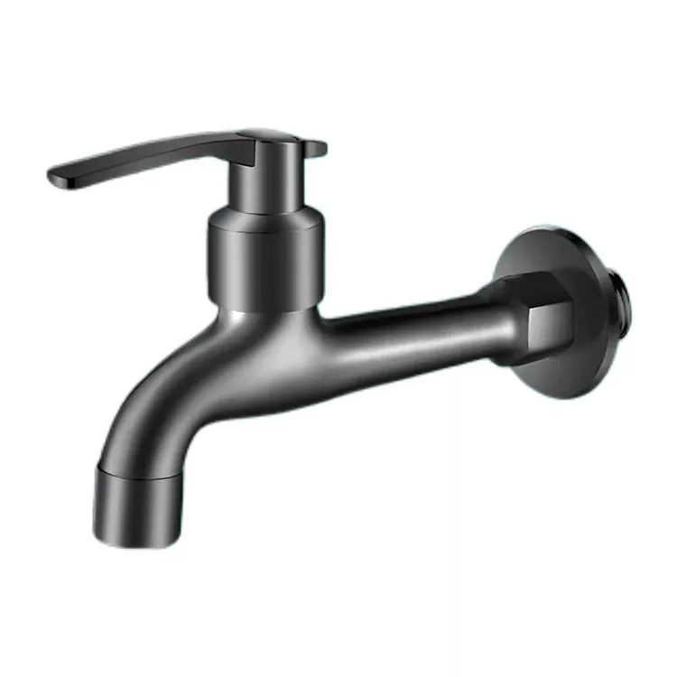 Rubinetto Minimalista Montatu à Muru Unicu Friddu cù Lunghezza Estesa