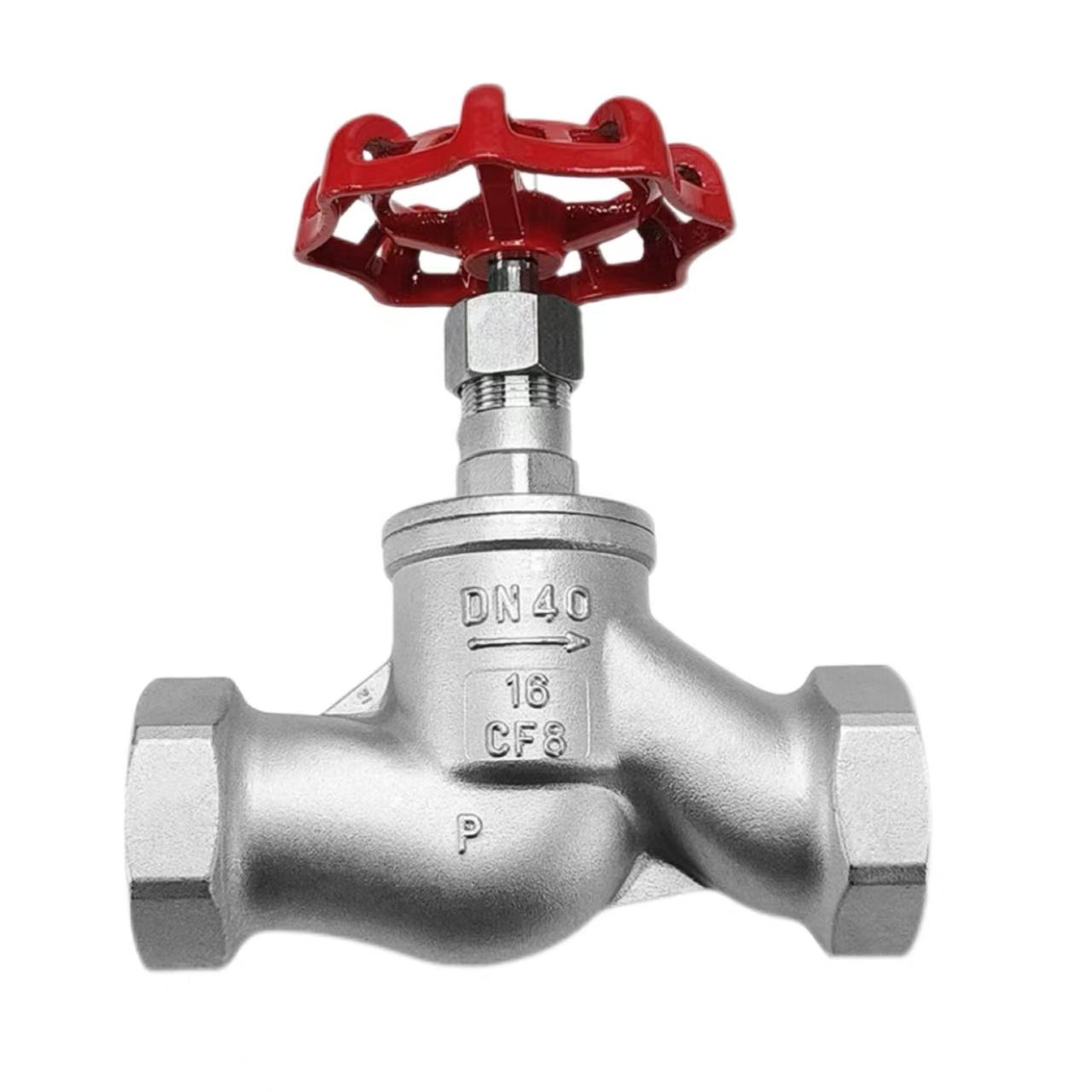 Valve à globe à modèle à angle fileté de type S