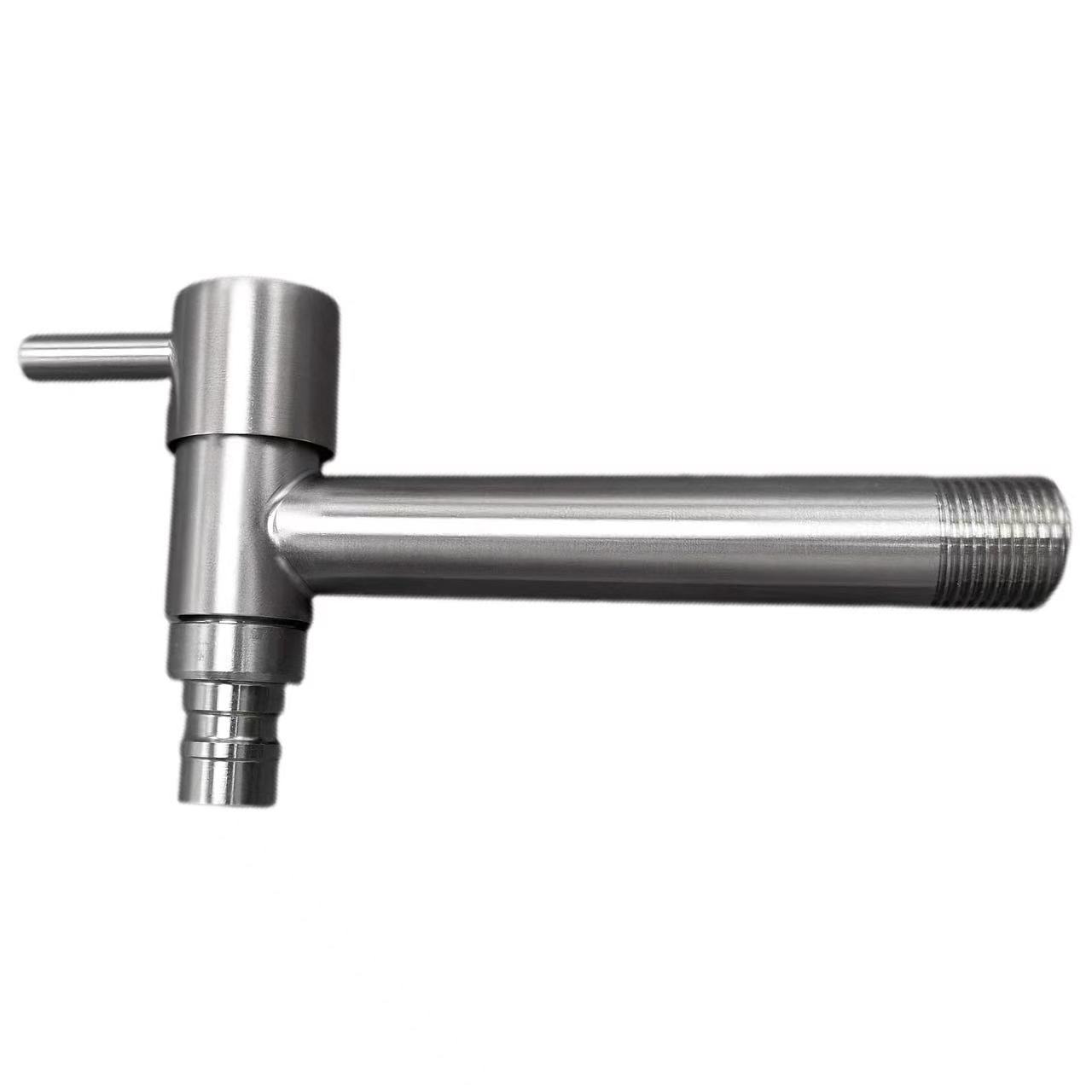 Rubinetto in acciaio inox à apertura rapida in forma di T