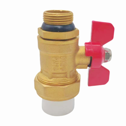Valve à sphère verticale PPR25 avec filetage mâle